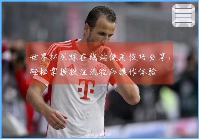 世界杯买球在线站使用技巧分享，轻松掌握投注流程和操作体验